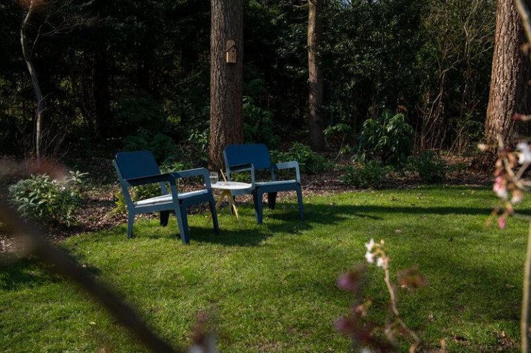 Weltevree Bended fauteuil incl zitkussen grijsblauw