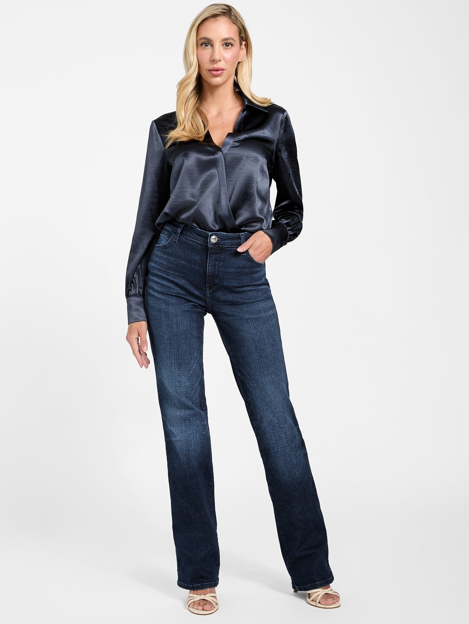 Body de cetim Eco Leah