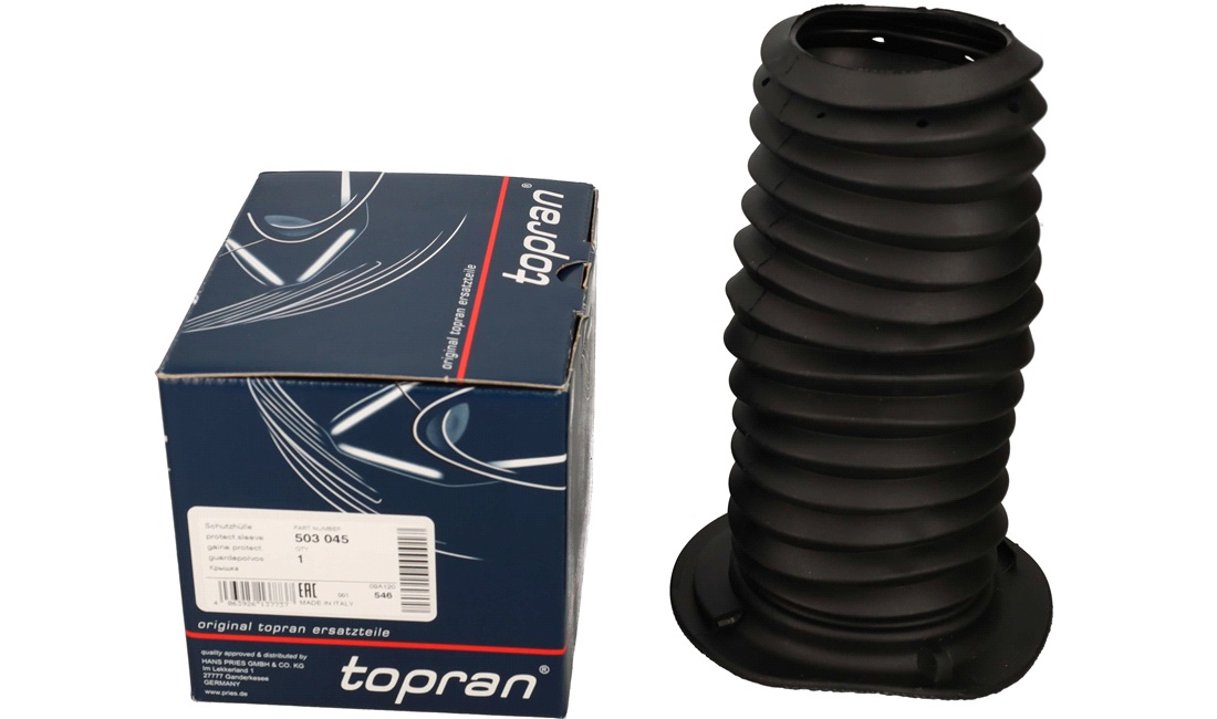Støddæmperkappe, foran