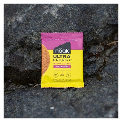 Gaufre énergétique Näak Ultra Energy Fruits Rouges - 30g