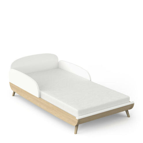 Lit bébé 70x140cm Evolutif FIRMIANA Blanc - CBA Meubles
