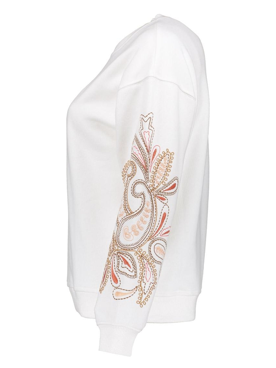 Geisha Swaeter geborduurde mouwen 52140-24