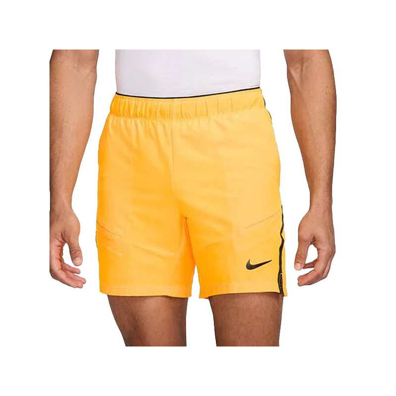 Short tennis Nike Flex 7 Advantage orange ou noir