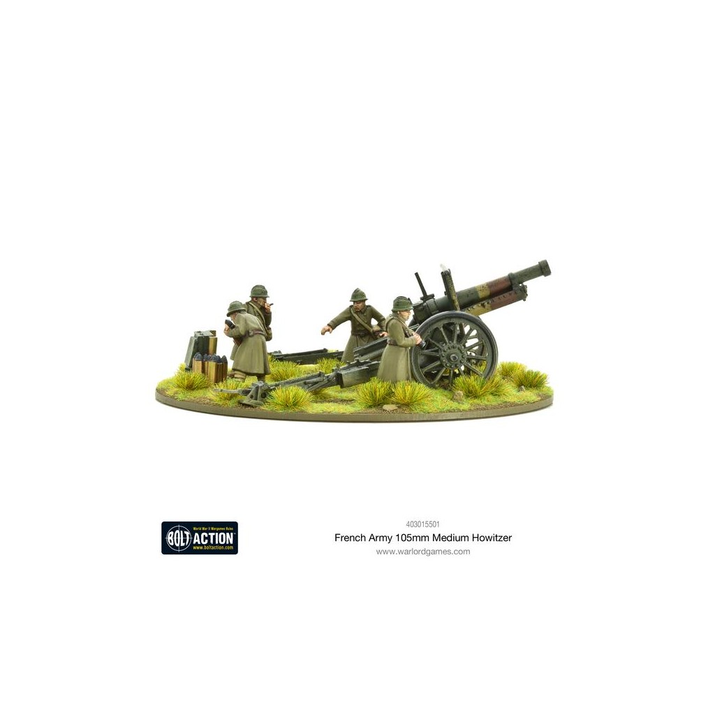 Bolt Action - French - 105mm Medium Howitzer