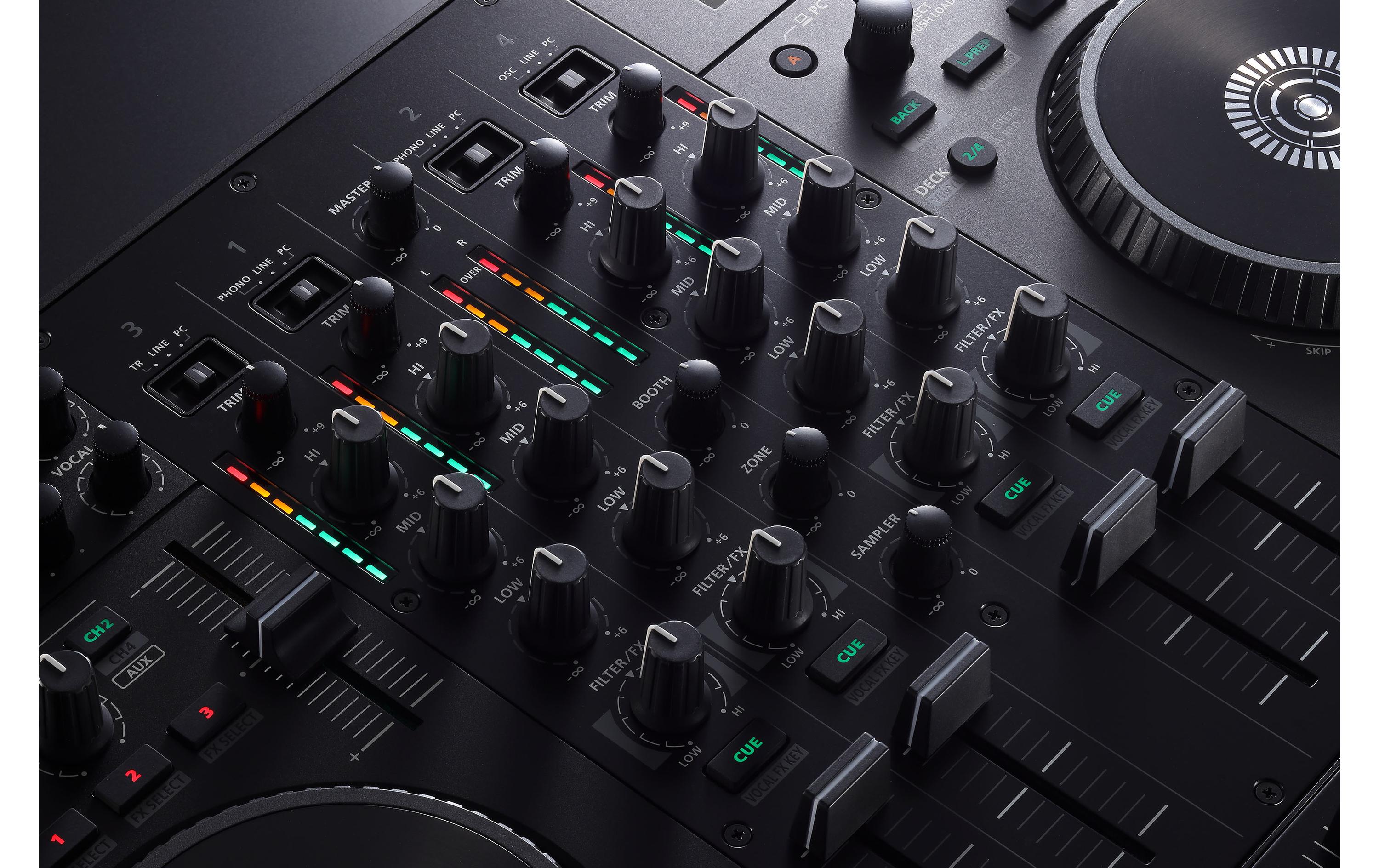 DJ-Controller DJ-707M<br>Für DJs, die mehr wollen, als nur Tracks zu mixen