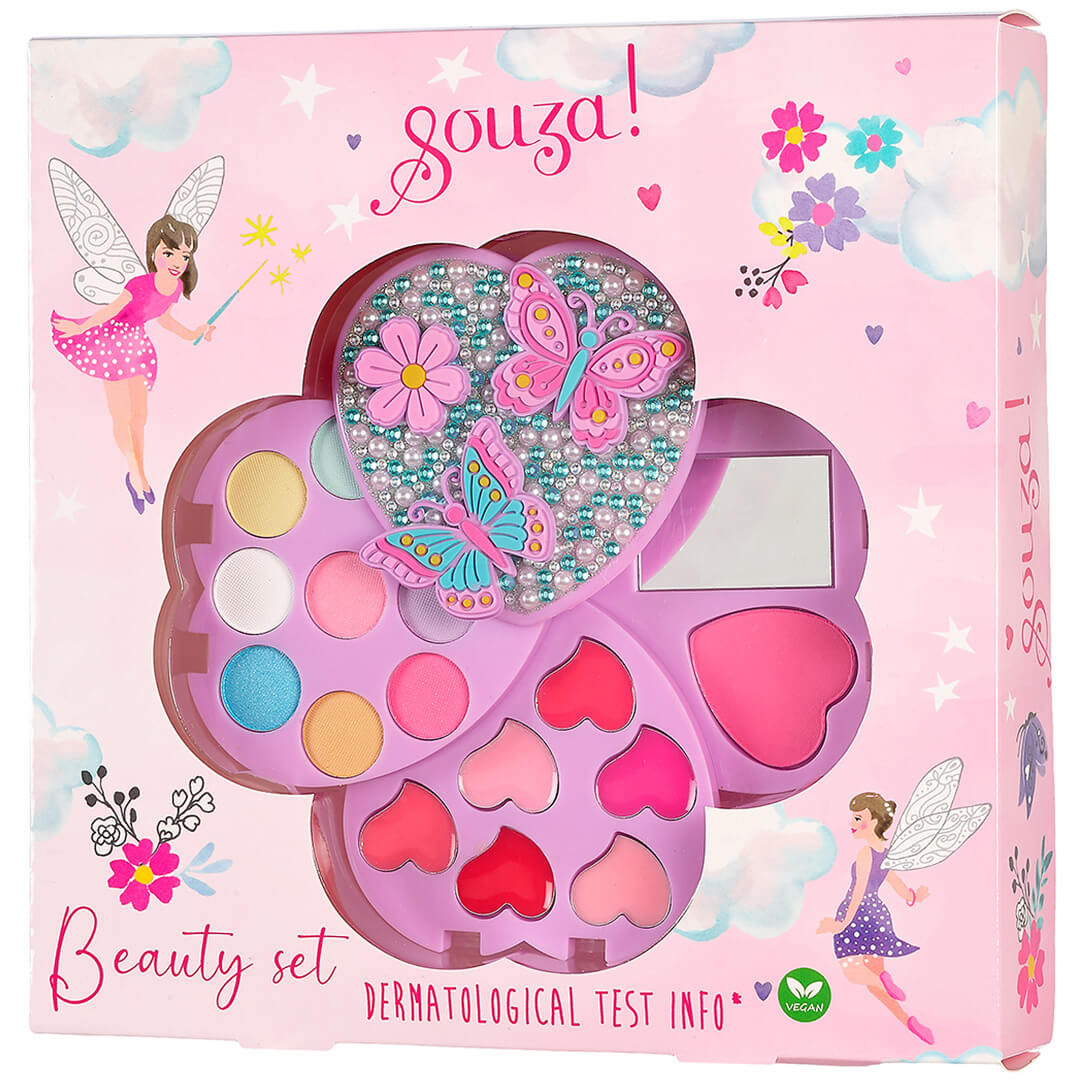 Souza for kids make-up doosje hart - vlinders