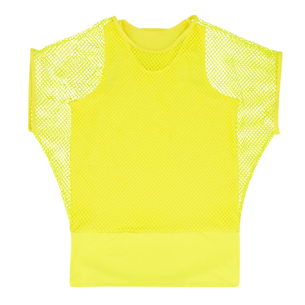 Visnet Shirt Geel Dames M/L