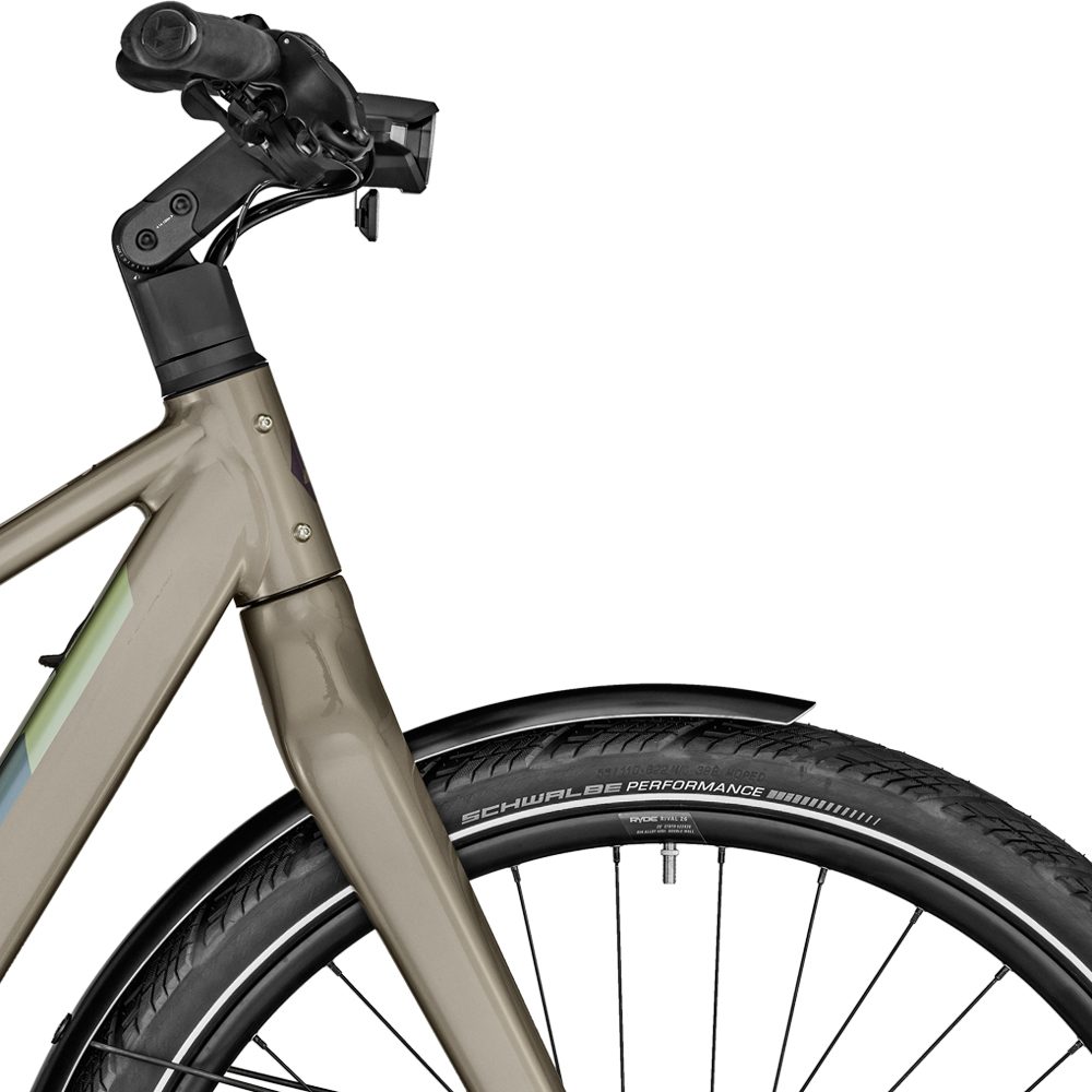 Bergamont E-Vitess Sport Lady Urban E-Bike taupe brown