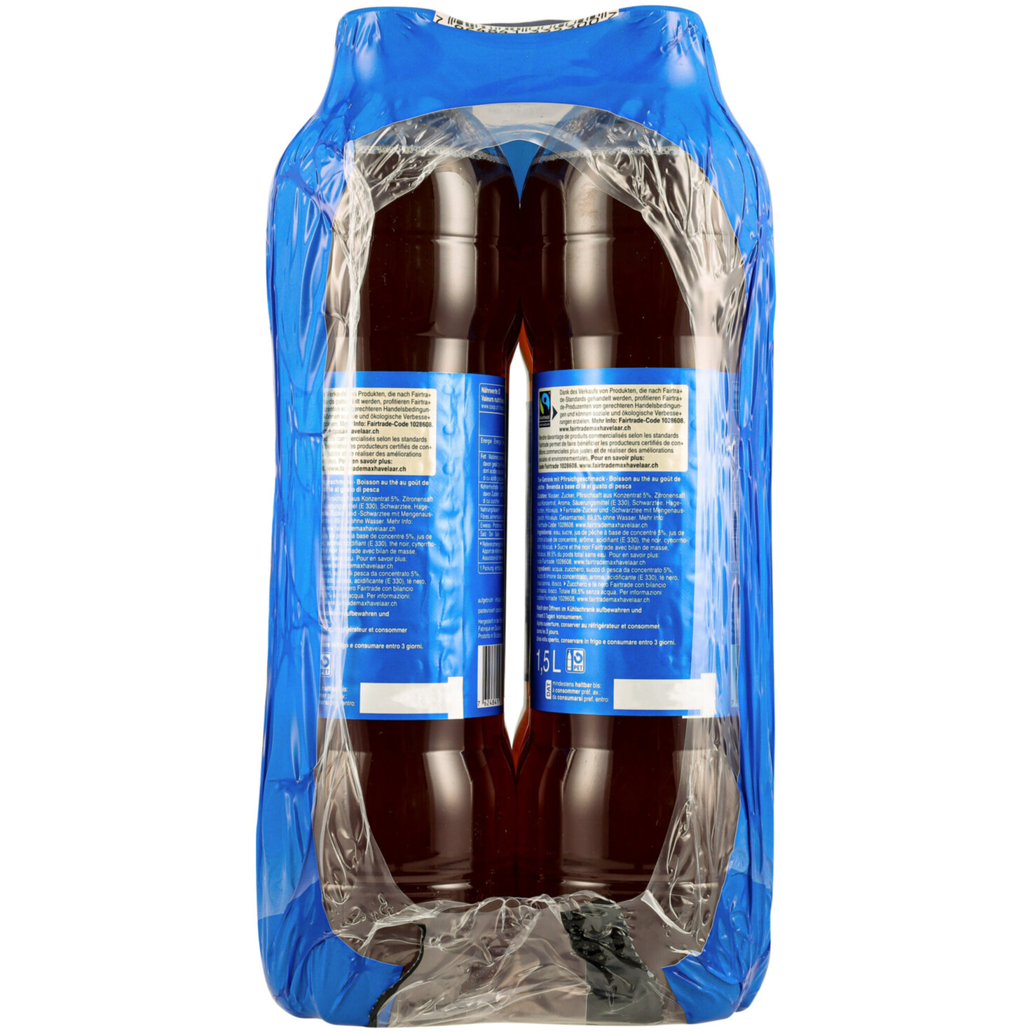 Fairtrade Ice Tea Peach 6x1,5l