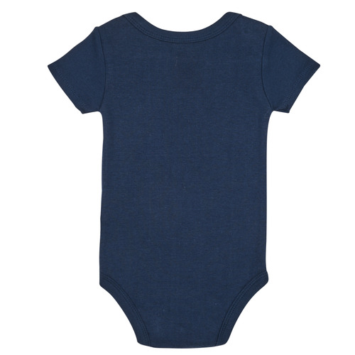Levi's - LHN BATWING ONESIE HAT BOOTIE - Marine / Rouge