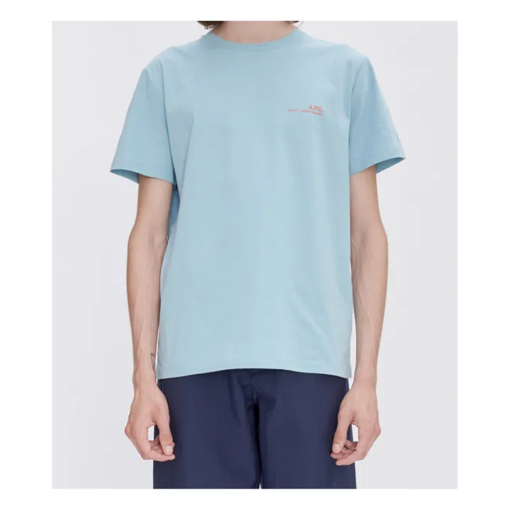 A.P.C. T-shirt Item Coton Bio | Bleu
