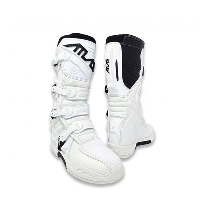 Bottes cross Atlas TRACTION 2025 - Blanc