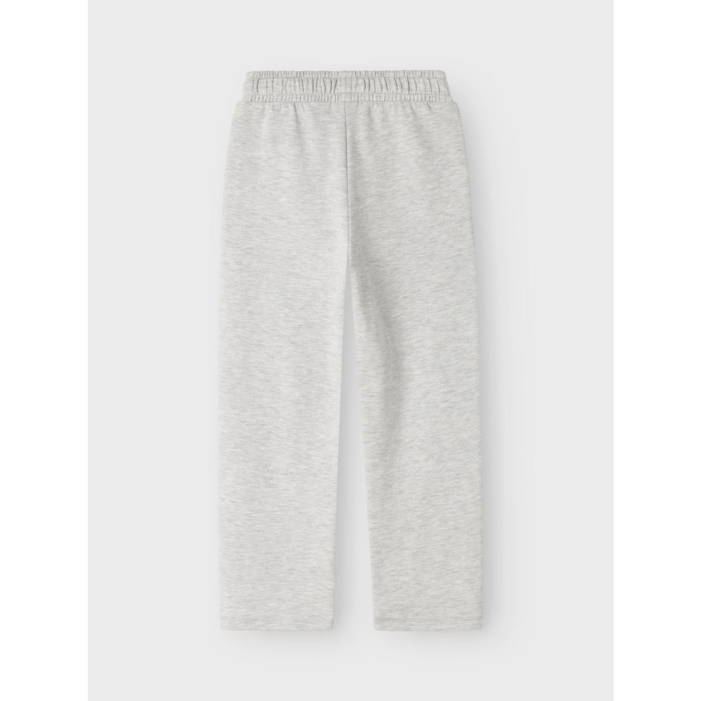 Køb Name It Light Grey Melange Nkmmallo Straight Sweat Bukser Bru Noos