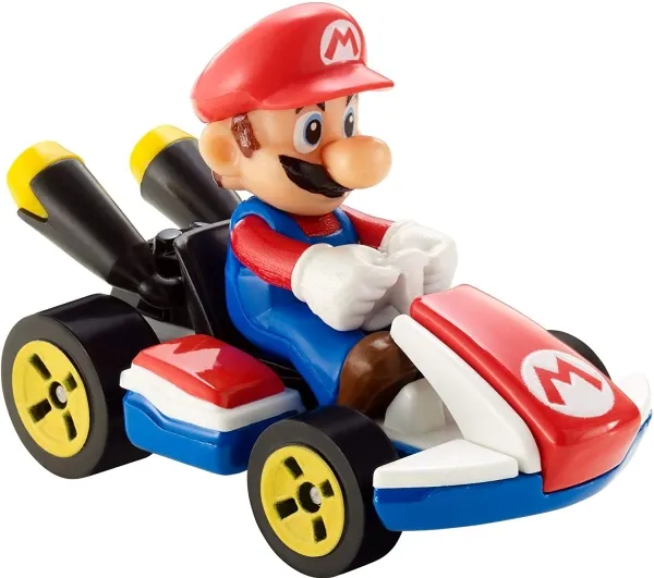 Hot Wheels Mario Kart Standard Kart Vehicle