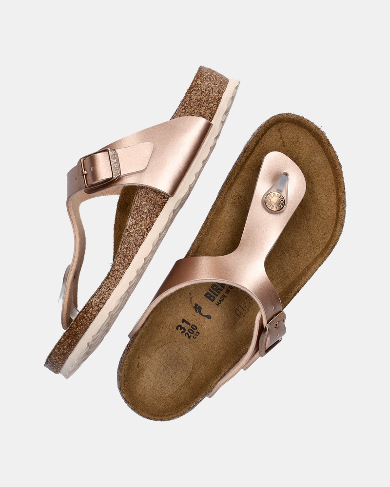 Birkenstock Gizeh Sandalen  - rose goud