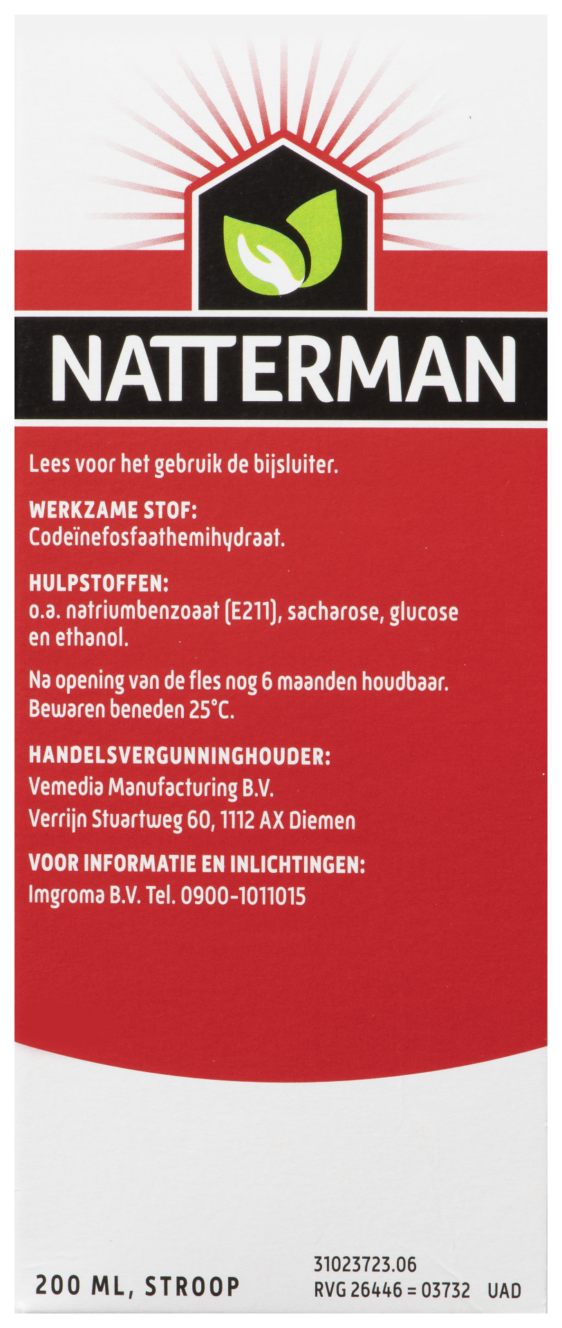 Natterman Bronchicum extra sterk (200 ml)