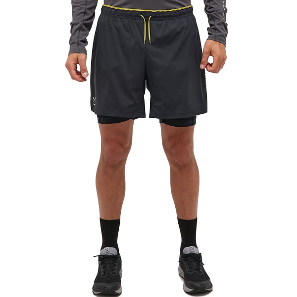 Short trail HAGLÖFS L.I.M TEMPO TRAIL 2-IN-1 SHORTS M TRUE BLACK