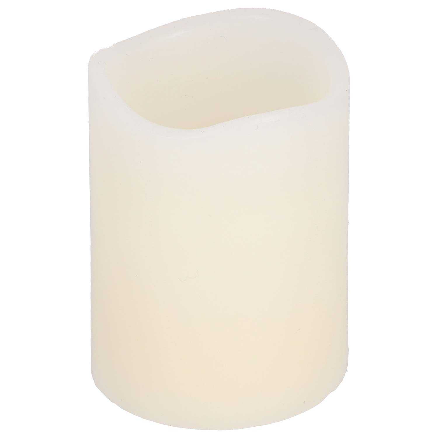 O’canny LED Kerze mit Timer champagner 5 x 6,5 cm