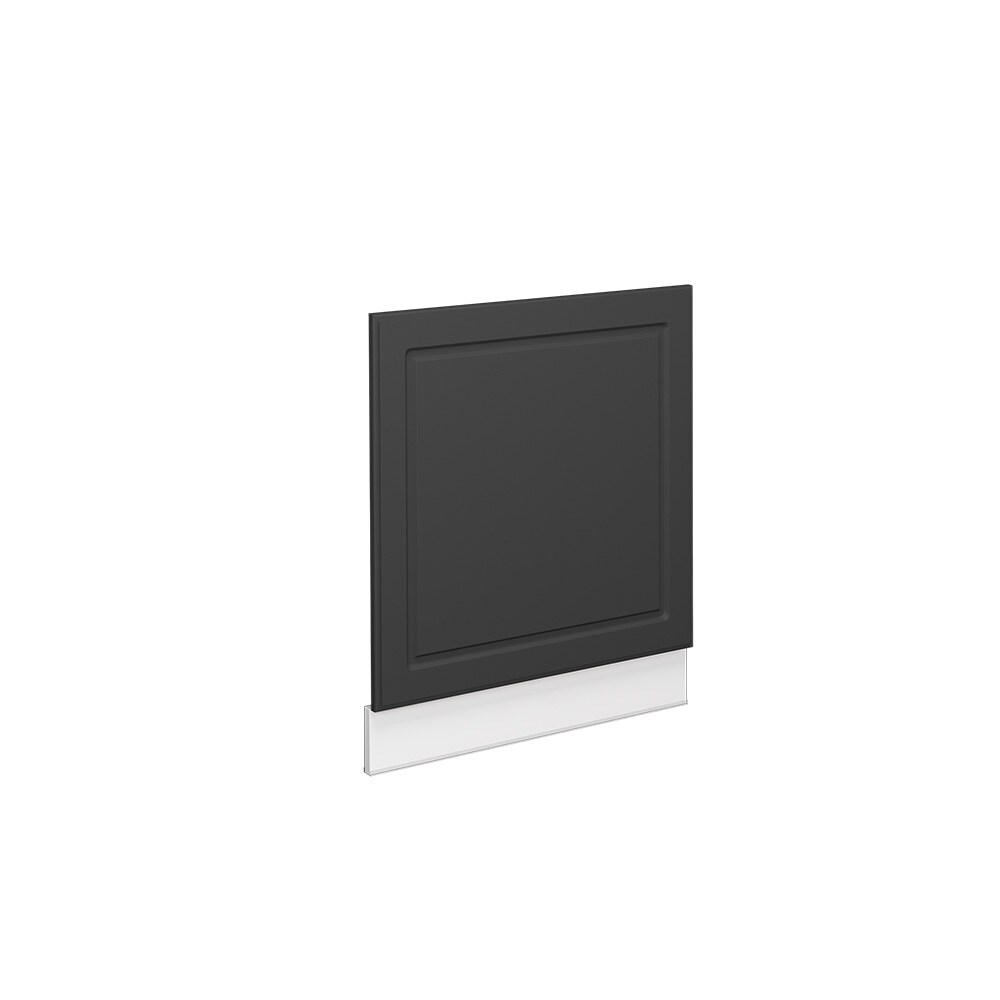 Vicco Geschirrspülerblende Küchenschrank Küchenmöbel Fame-Line Weiß Anthrazit-Gold Landhaus 60 cm Küche Einbauküche Geschirrspüler Blende Küchenzeile