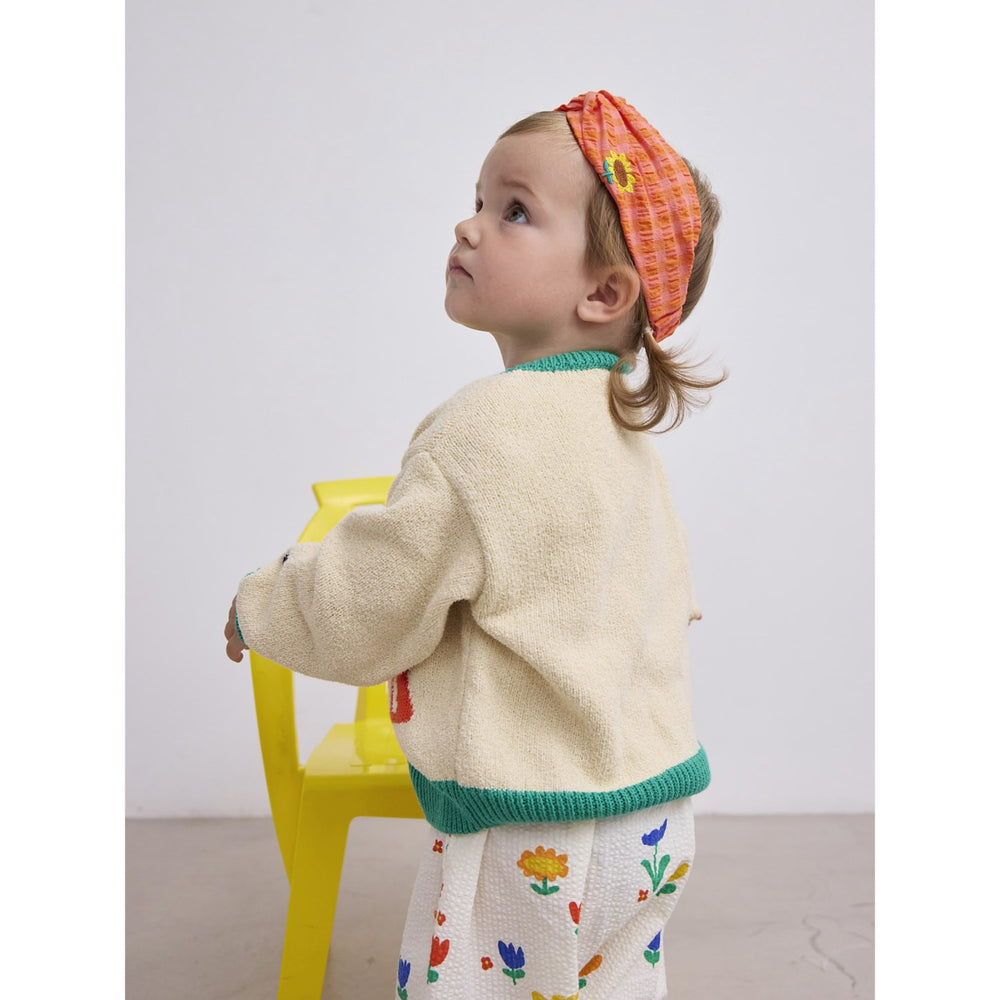 Køb Bobo Choses Offwhite Lucky Fish Cardigan