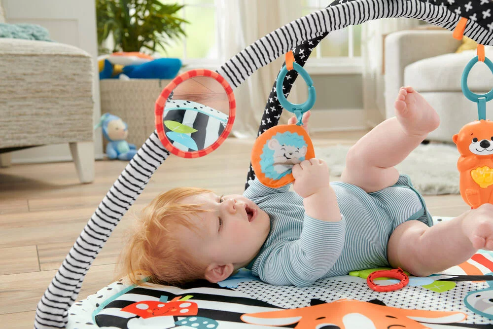 FISHER PRICE - MON TAPIS 3 EN 1 SENSORIEL