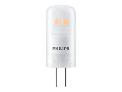 Philips - LED-spot lyspære - form: kapsel - G4 - 1 W (tilsvarende 10 W) - klasse F - varmt hvidt lys - 2700 K