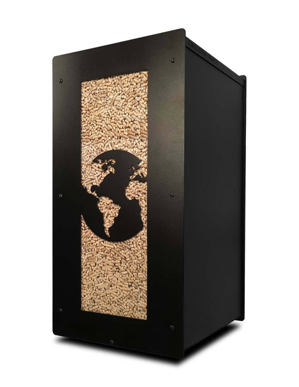 Stockage à granulés de bois 55Kg world noir