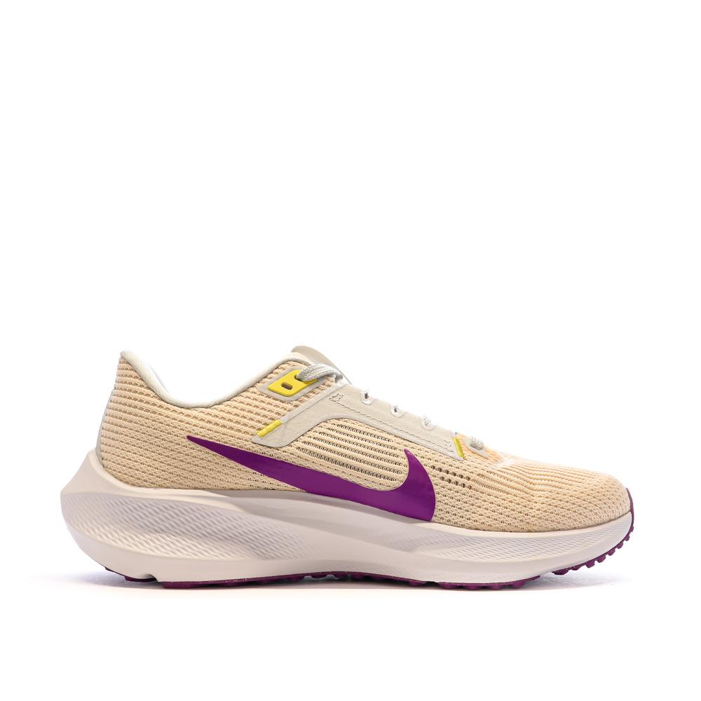 Nike Chaussures de running Beige/Jaune Femme Nike Pegasus