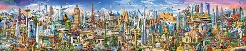Grote Legpuzzel - 42000 stukjes - De wereld Rond  - Educa Puzzel