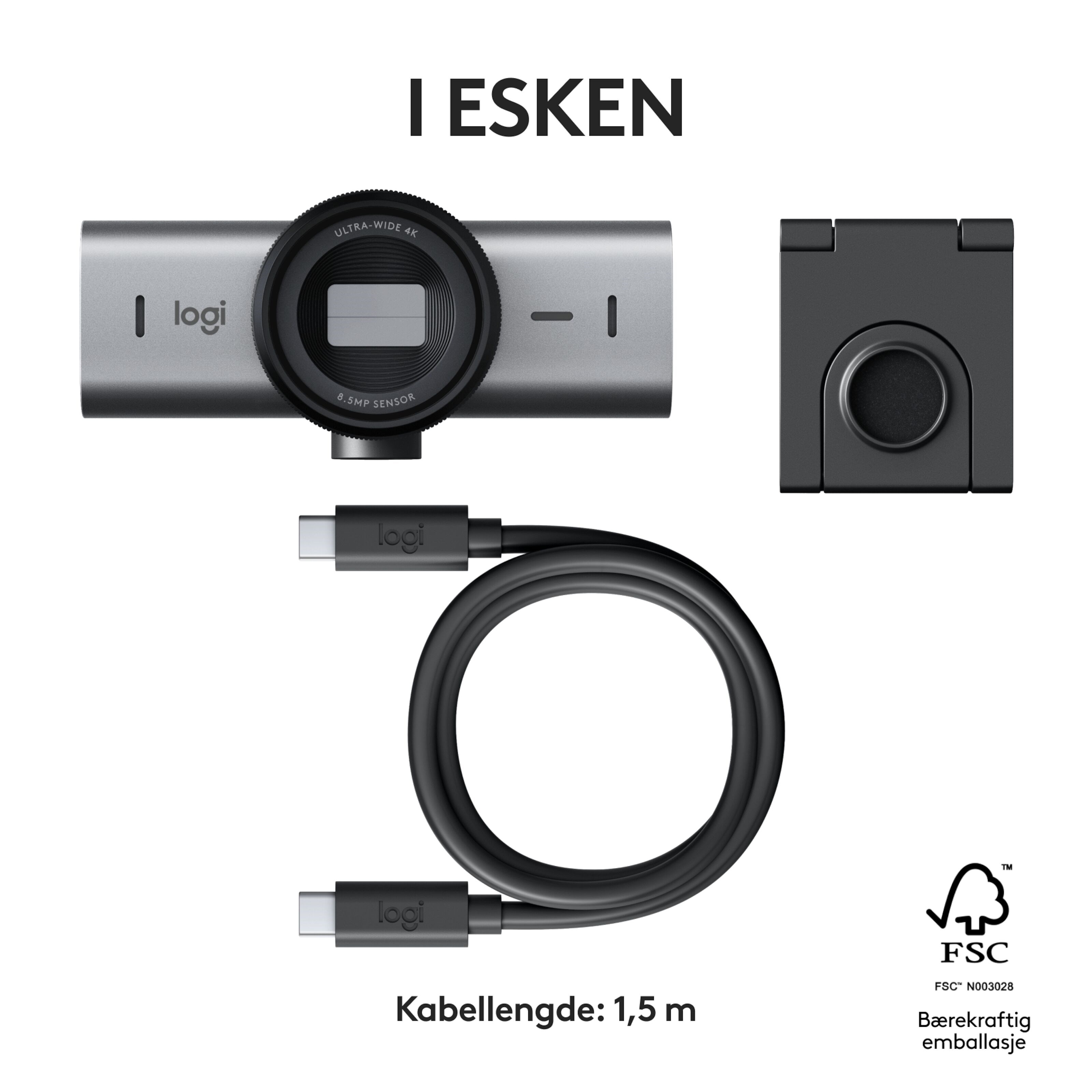 Logitech MX Brio 4K Webkamera