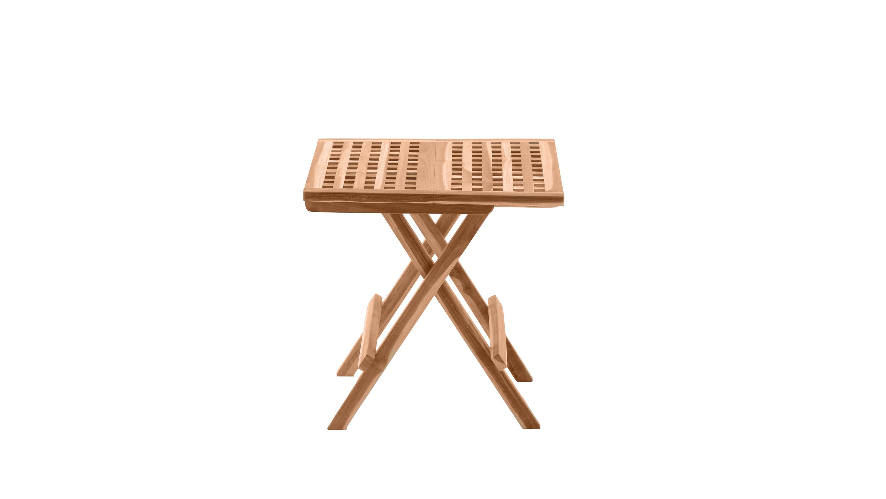 Tisch 50x50cm Teak Esstisch Küchentisch Wohnzimmertisch Esszimmer Küche
