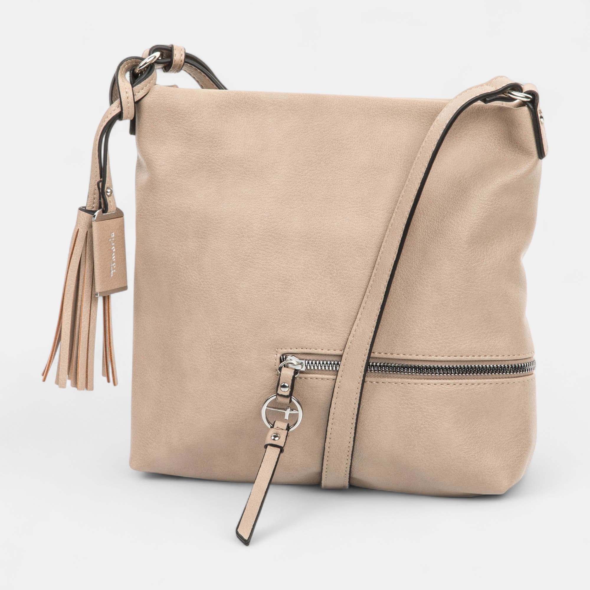Sac bandoulière taupe