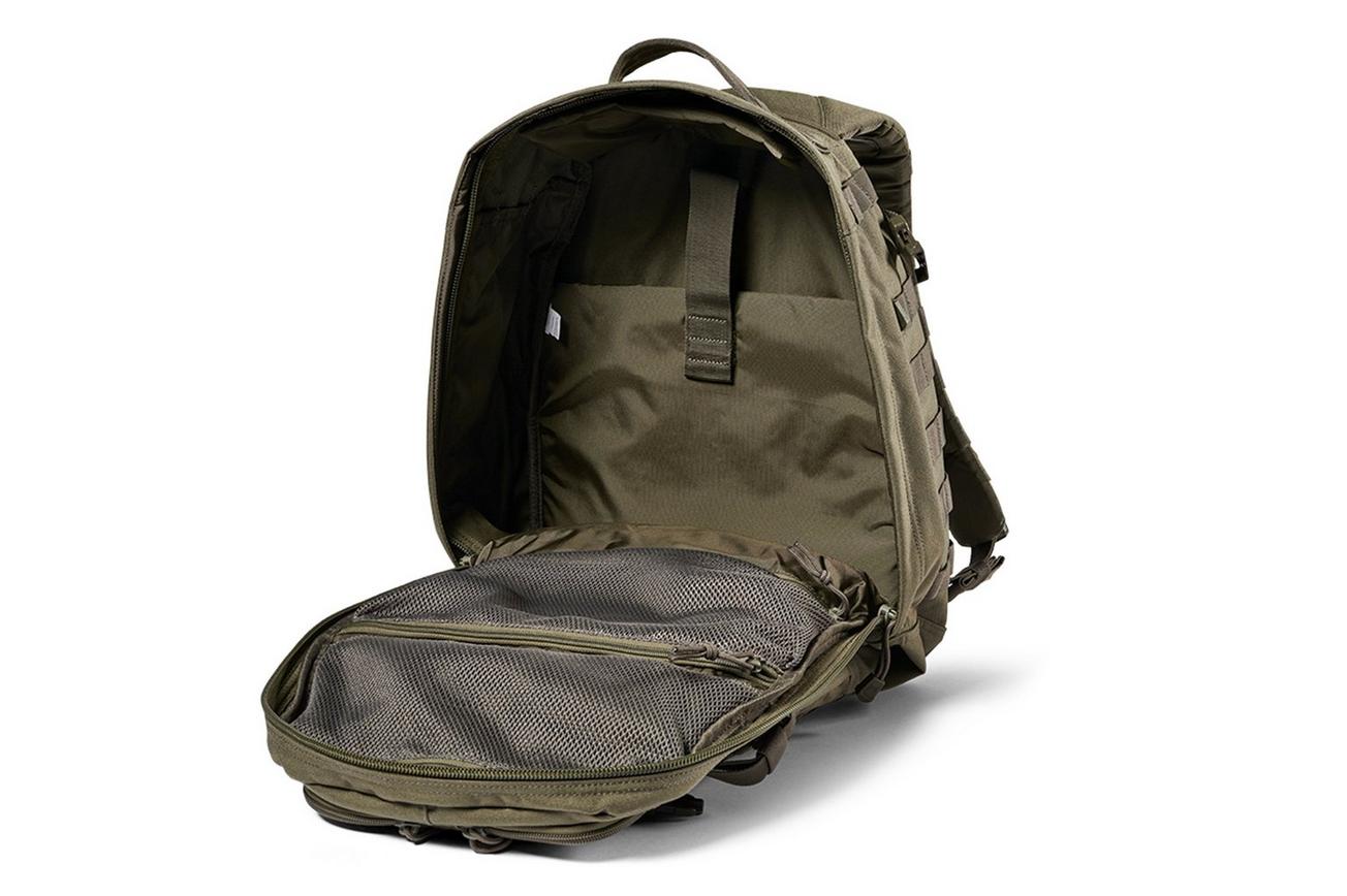 5.11 Rush 24 2.0 Backpack, groen, rugzak met MOLLE-web