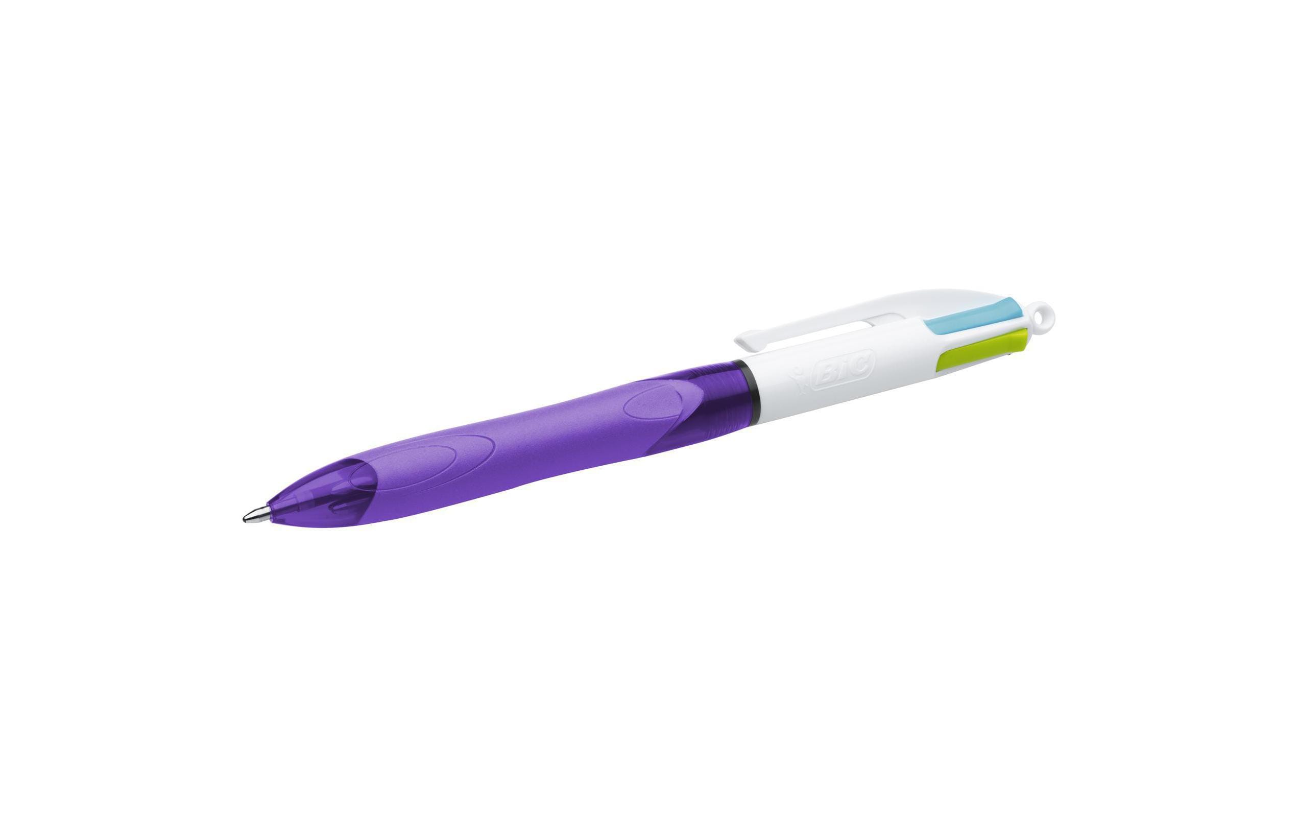 Mehrfarbenkugelschreiber 4 Colours Grip Fun 0.4 mm, 1 StückKuli 4-farbig, fur die Schule, das Studium, zu Hause und das Buro