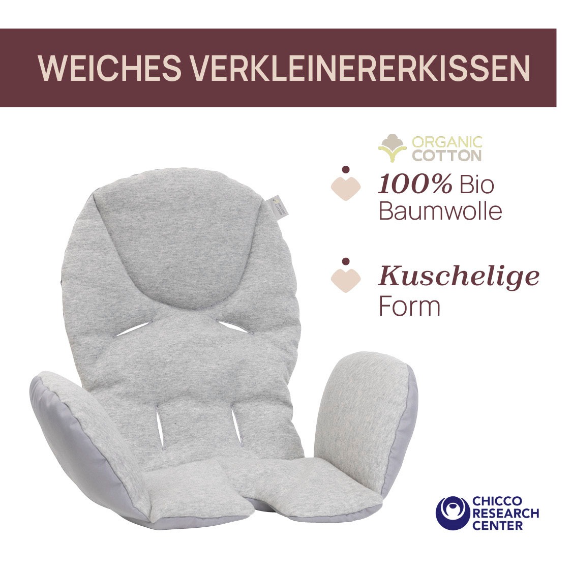 Chicco Hochstuhl »Polly Armonia Steel« () mit Essbrett