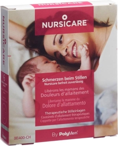 POLYMEM NURSICARE med Wund Stillpad Ø63mm, 6 Stück