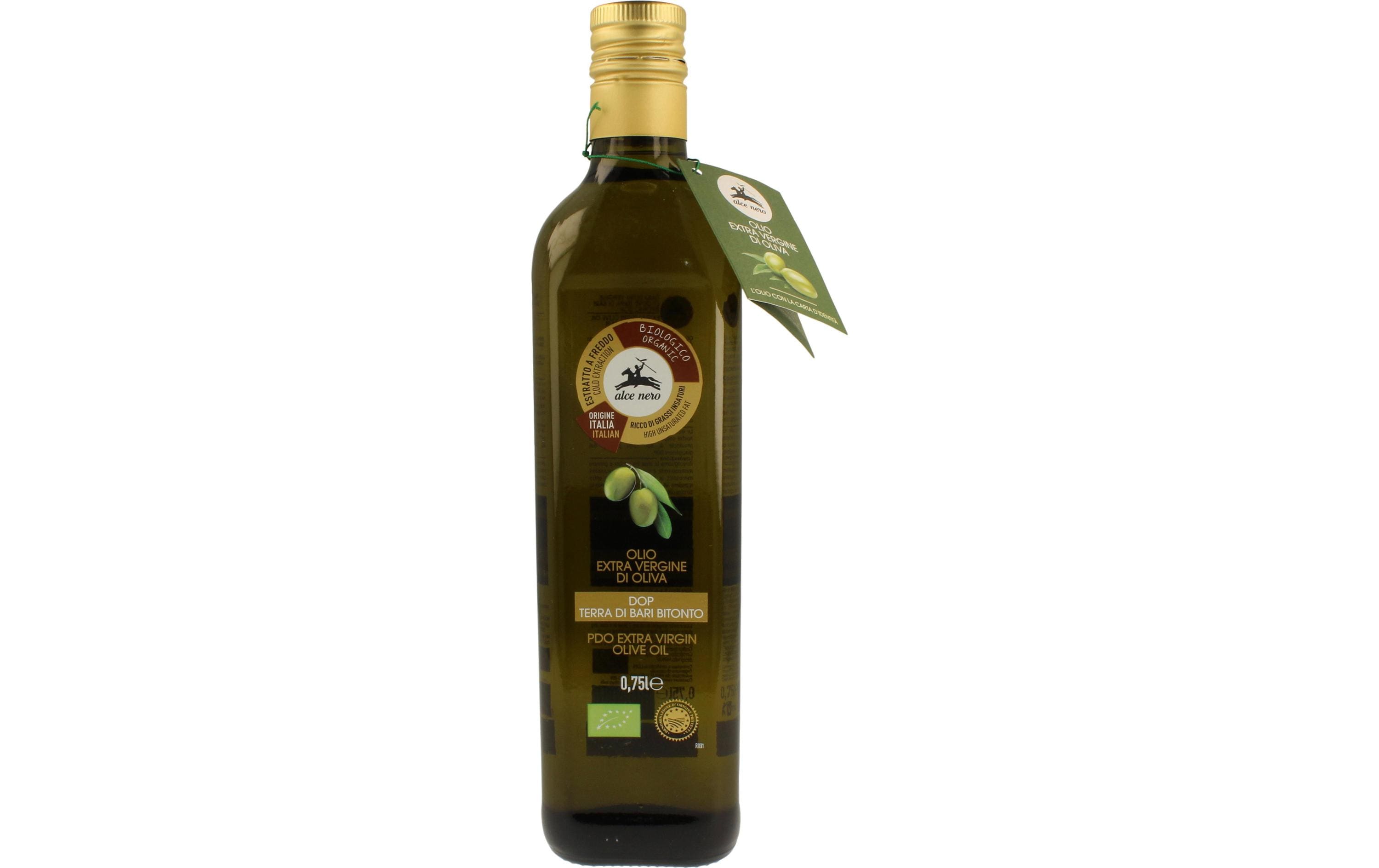 Olivenöl Bio extra vergine semifruttato D.O.P. 750 mlSpeiseöl aus Oliven in Bioqualität
