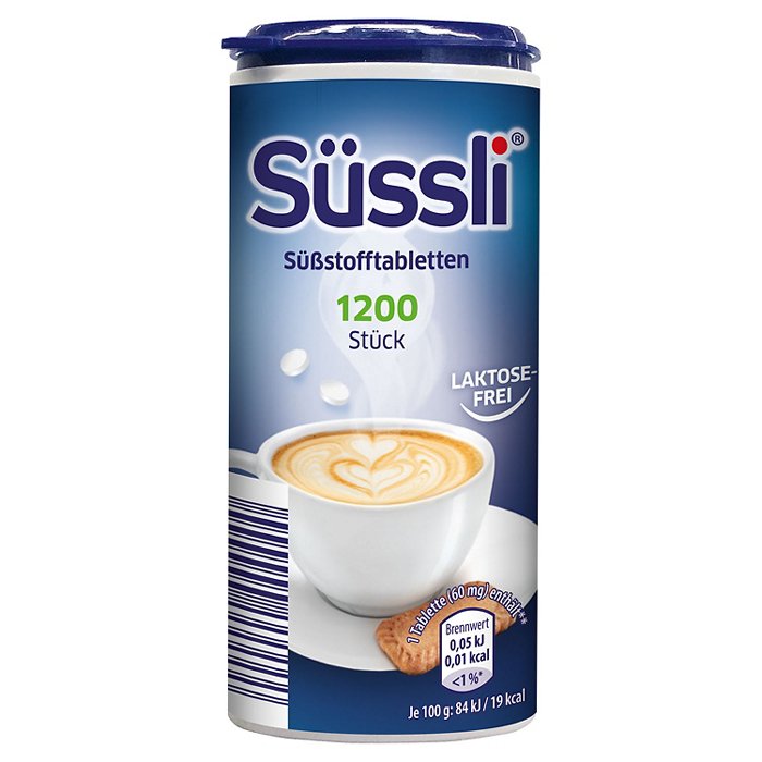 SÜSSLI Süßstofftabletten 72 g