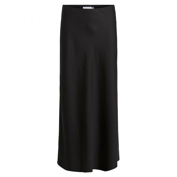 Vila Ellette Long Skirt Preto 42 Mulher