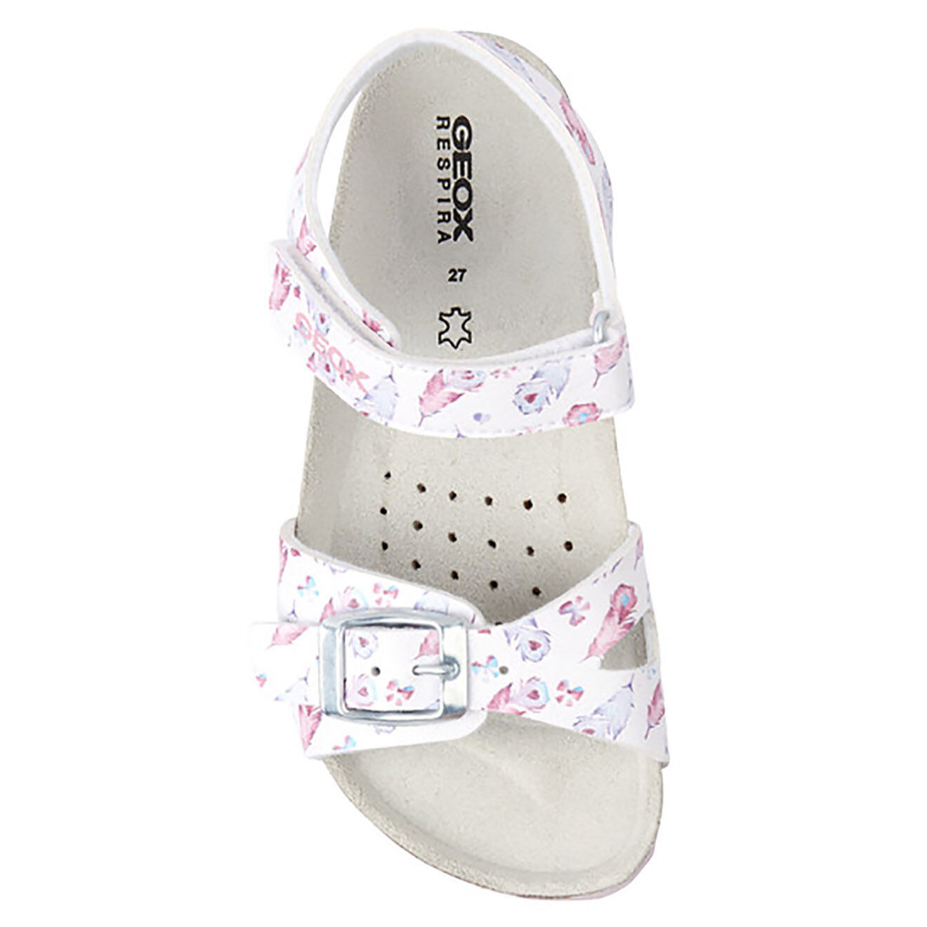 Geox Sandales Adriel blanc/lavande