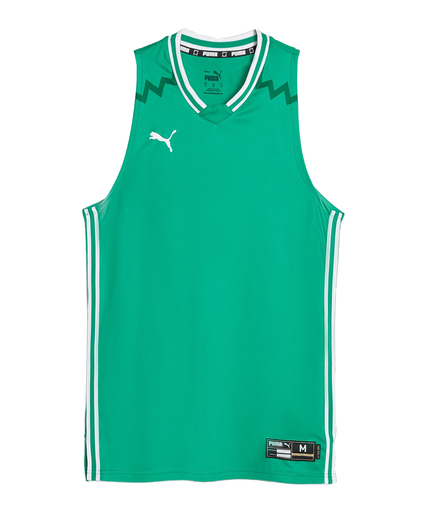 PUMA Hoops Team Game Trikot Grün F06