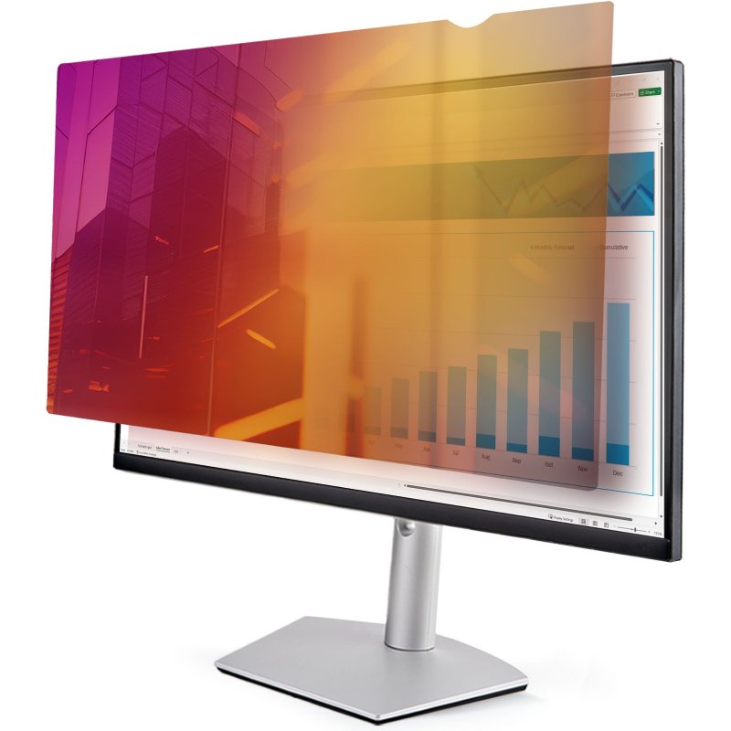 StarTech.com Filtre de Confidentialité pour Écran 27 pouces 16:9, Écran de Confidentialité Réversible Or, Filtre Anti Reflet pour Ordinateur Amélioré, Bouclier de Sécurité, +/- 30 Degrés
