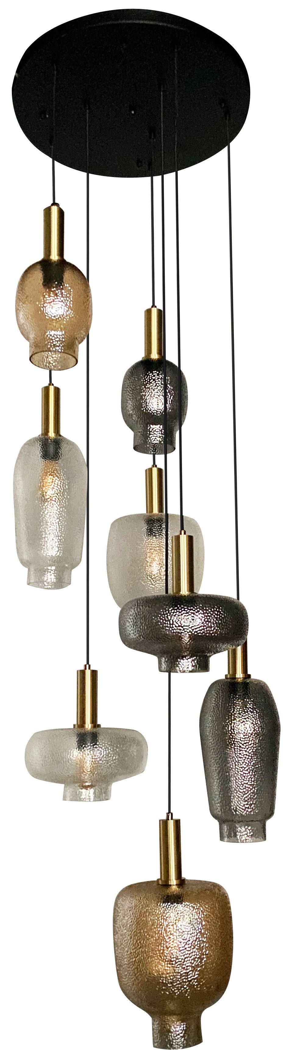 Hanglamp 8-lichts Cici ⌀45  x H120 cm