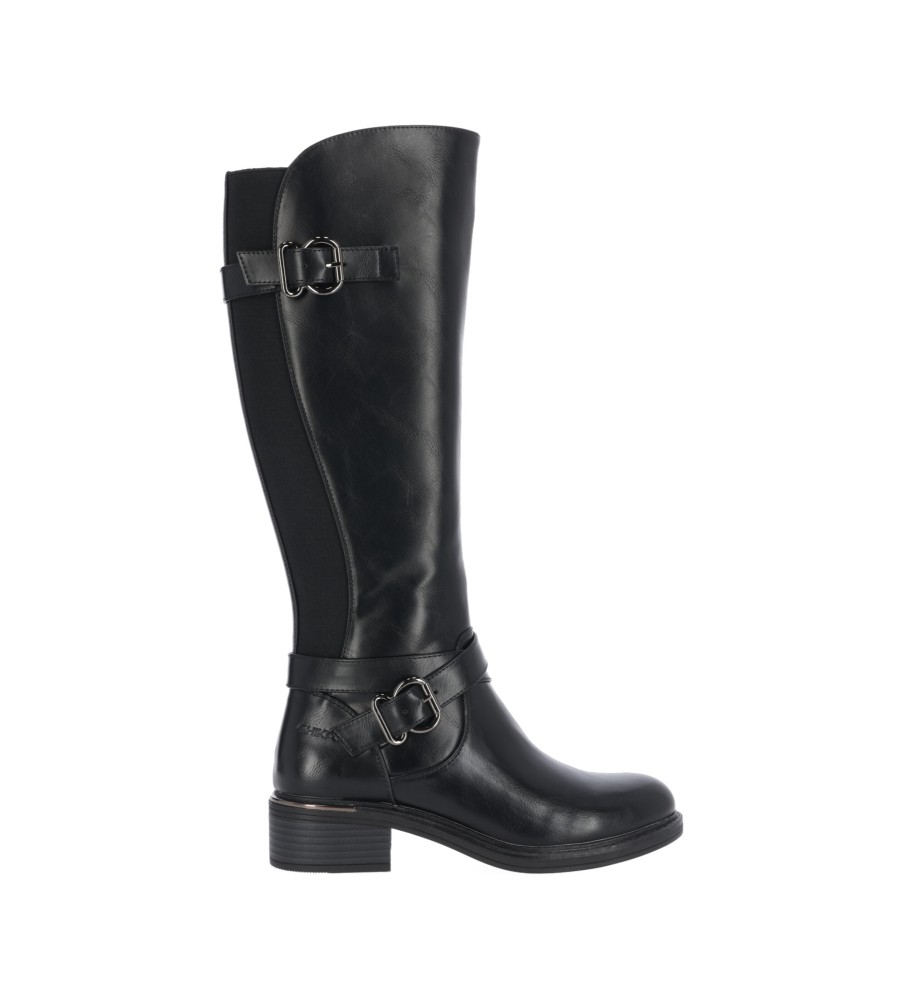 Botas pretas Chika10 Begoa 01