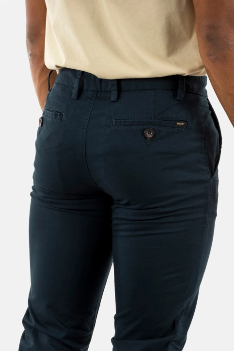 Pantalons superdry slim tapered stretch chino 98t eclipse navy