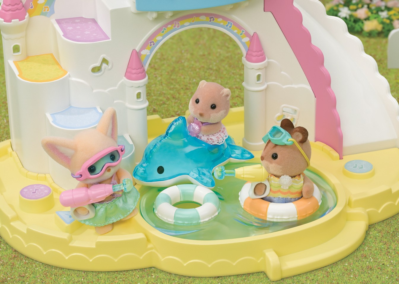 Sylvanian Families - Børnehavevenner - Badebassin Trio (5749)