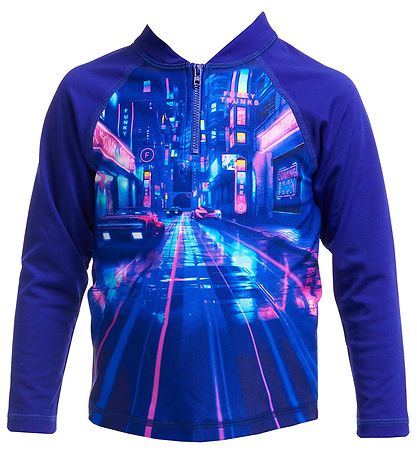 Funkita Badeshirt - Zippy Rash - UV50+ - Cyber City
