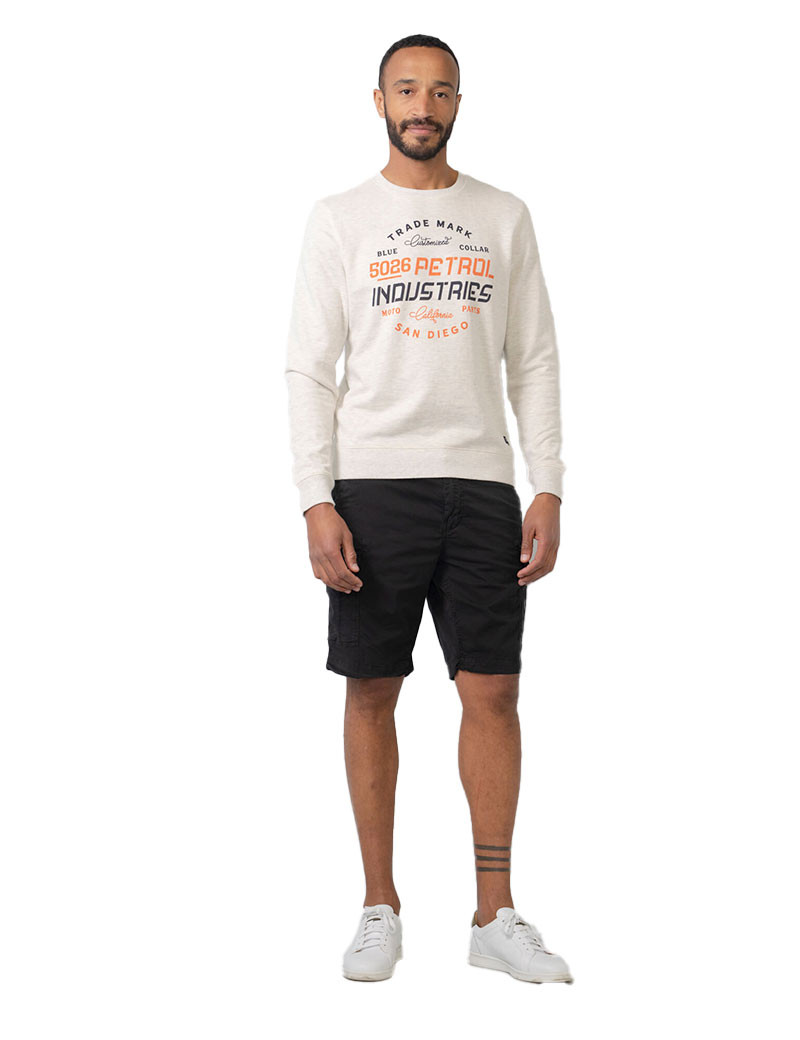 PETROL IND BERMUDA CARGO STRETCH NOIR