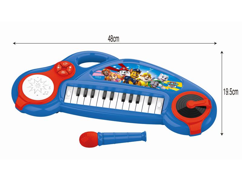 Lexibook Musikinstrument Paw Patrol Elektronisches Keyboard Elektronisches Multifunktions-Keyboard für Klavier- und Musikspass