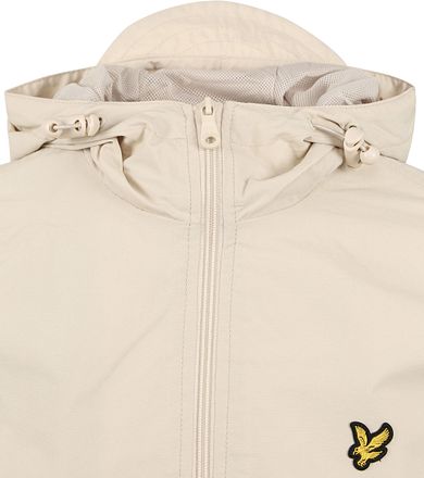 Lyle & Scott Zip Jas Beige JK464V-W870 kopen